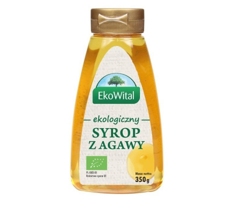BIO Syrop z agawy jasny 350 ml
