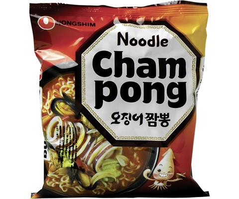 Zupa instant - owoce morza Cham Pong Ramyun 124g