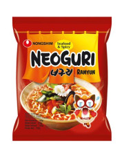 Zupa instant Neoguri - owoce morza - pikantna 120g