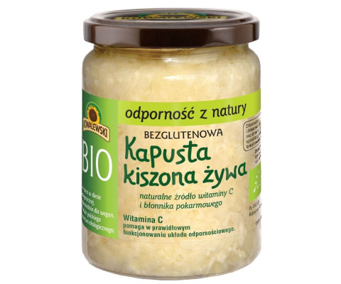 BIO kapusta kiszona żywa 540 ml