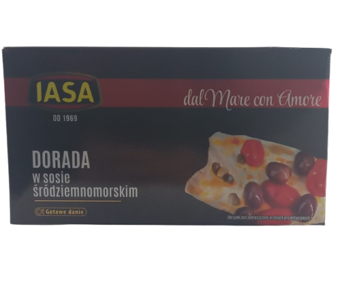 Dorada w sosie śródziemnomorskim 145 g